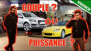 VULTECH - La différence entre COUPLE et PUISSANCE - Vilebrequin