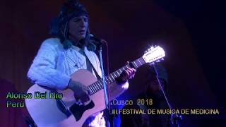 Video thumbnail of "El abismo - Alonso del Rio live III Festival Música Medicina"