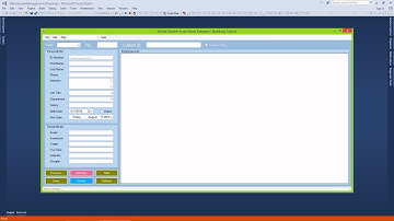 VB.Net Access Database Part 2 (2/2) - How to Create Employee Management Form