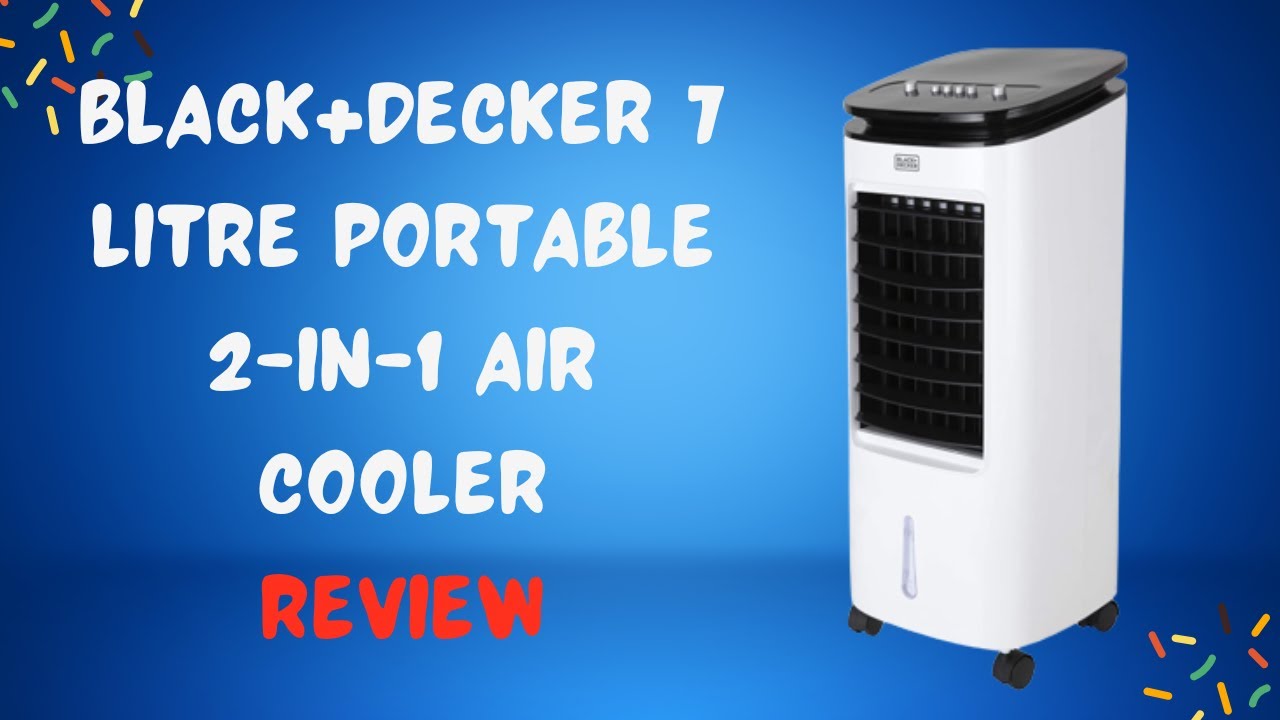Black+ Decker 7 Litre Portable 2-in-1 Air Cooler