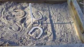 HORSESHOES *HOW TO BUILD A HORSESHOE PIT CHEAP