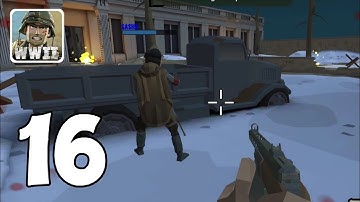 World War Polygon WW2 Shooter - TRACTOR PLANT Part 16 (Android GamePlay Walkthrough)