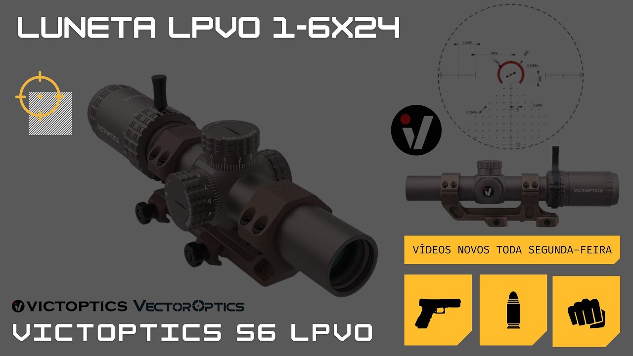 Victoptics S6 LPVO Scope (Vector Optics) - YouTube