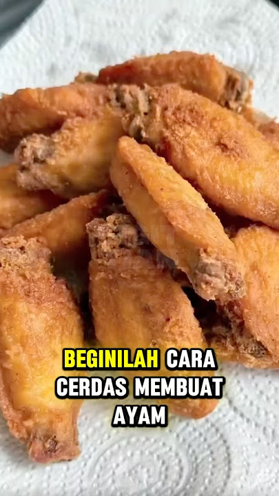 Cara cerdas membuat ayam crispy