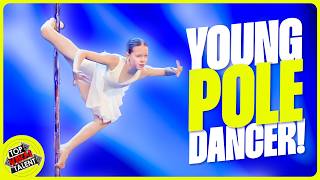 Incredible Young Got Talent Pole Dancer Wow