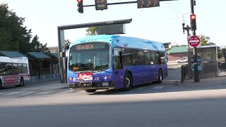 ⁴ᴷ⁶⁰ CTA Transit Bus - Proterra ZX5 40' Route 66 #619