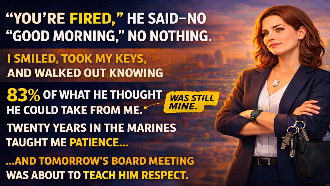 “You’re Fired,” He Said.Tomorrow’s Board Meeting Taught Him Respect