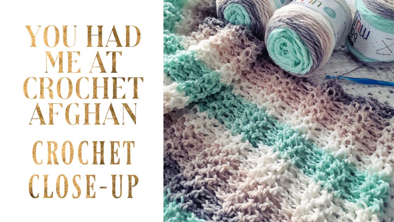 Quick & Easy Crochet Ombre Ripple Afghan / Blanket - Crochet