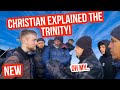 He explains the Trinity! Mansur Vs Christian | Speakers Corner | Hyde Park