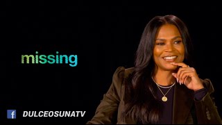 Nia Long Interview for Missing Movie &amp; how she sees herself in Storm Reid