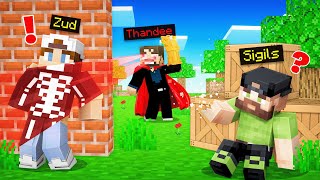 TOXIC Superhero Hide and Seek in Minecraft...