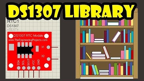 DS1307 Library for Proteus