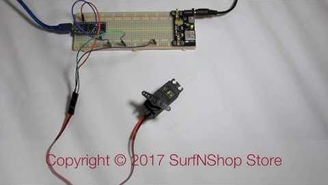TowerPro MG995 Servo Demonstration