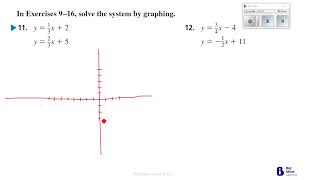 home work video for lesson 5 1 Solving Systems of Linear Equations by Graphing