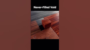 Endless cube loop, Never-filled void #3d #satisfying