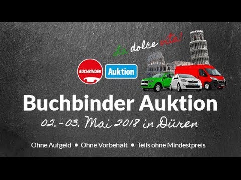 Teaser - 16. Buchbinder Auktion in Düren vom 2.-3. Mai 2018