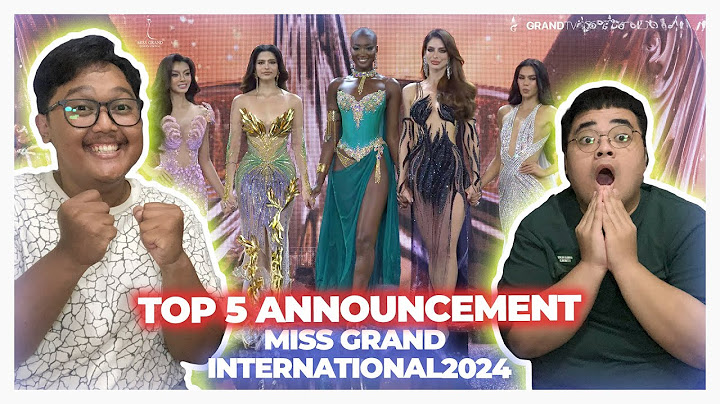 MISS GRAND INTERNATIONAL 2024 GRAND FINAL | TOP 10 Evening Gown | TOP 5 Announement | Q&A | REACTION