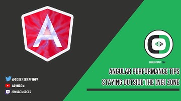 Angular Performance Tips - Staying Outside of the NG Zone