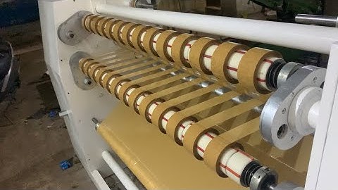 bopp tape silliting machine @shivengineering670