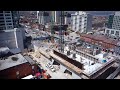 Student residence high rise drone  reimar forming and construction