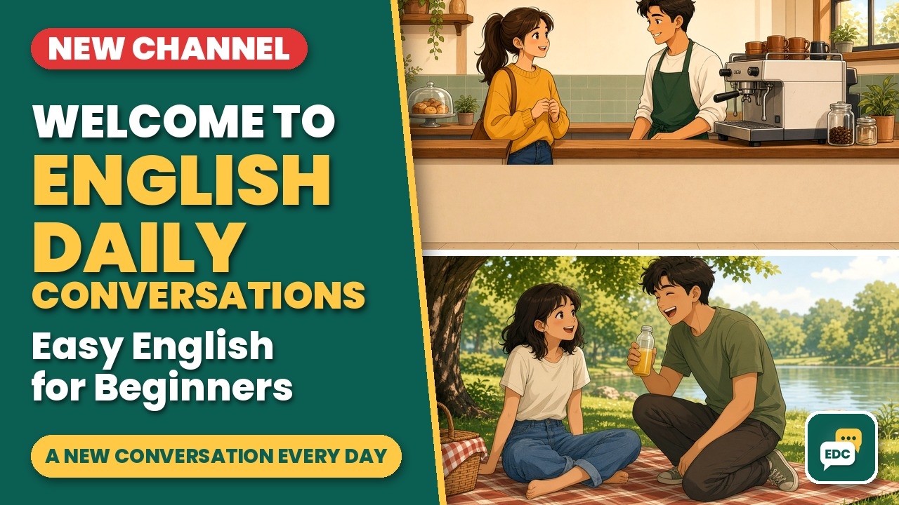 Welcome to English Daily Conversations | Easy English for Beginners (A1 ...