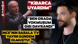 Oğuzhan Uğur Muharrem İnce'yi 'Kibarca Uyardım' Diyerek O Detayı Açıkladı!