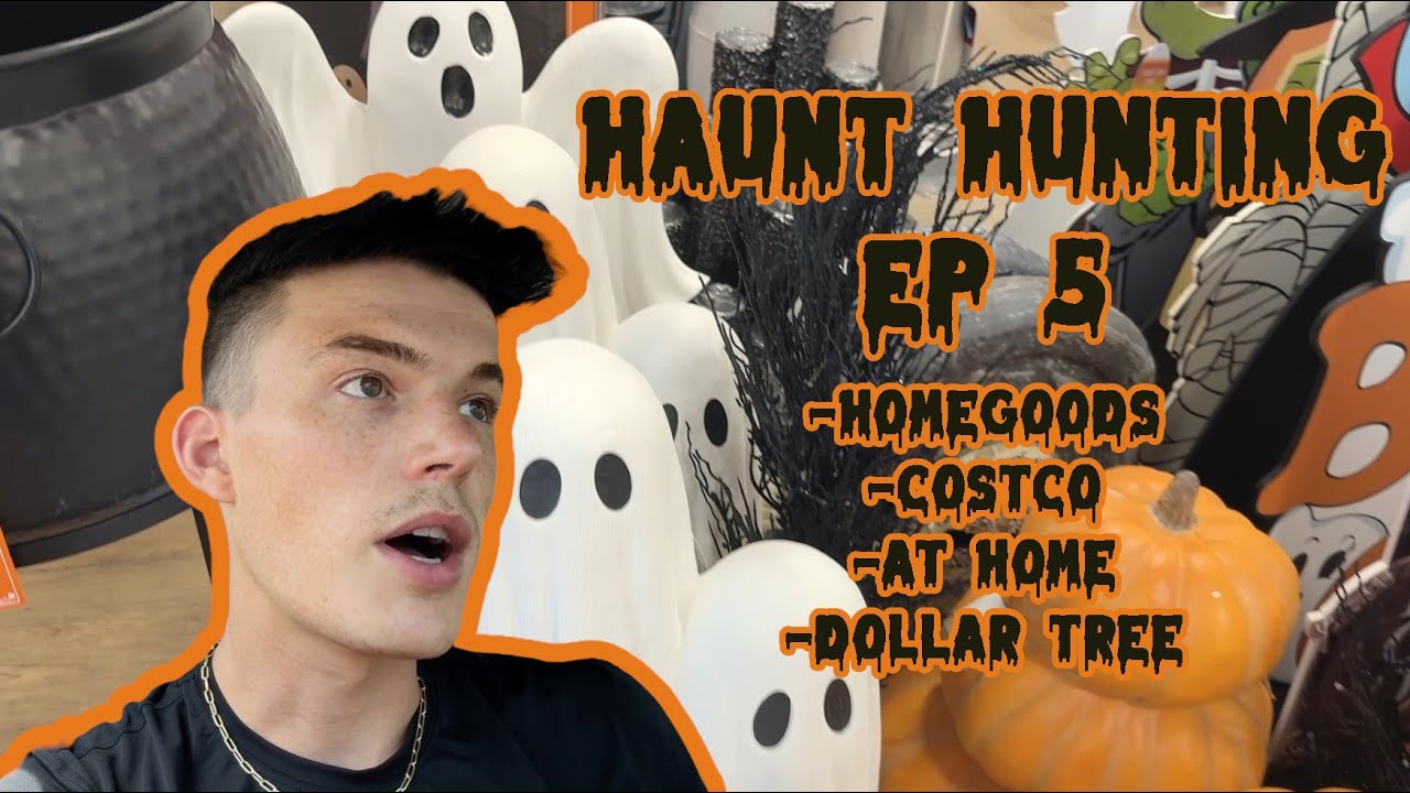 Haunt Hunt 5: Spooky Scores & New Stores! Halloween Decor Hunting @ HomeGoods, At Home + More