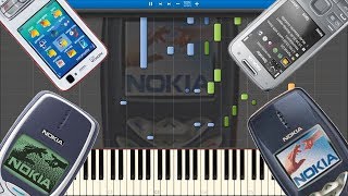 NOKIA TUNE HISTORY IN SYNTHESIA screenshot 5