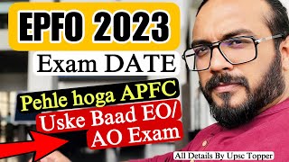 EPFO 2023 Exam DATE Out !! अब तो बस ये Padhlo Selection Hojayega 👍📚