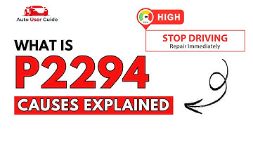 What is P2294  Engine Error Code Causes Explained