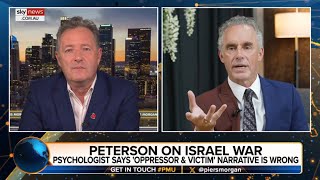 FULL INTERVIEW: Dr Jordan Peterson and Piers Morgan break down Israel-Hamas war