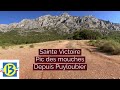 Randonne montagne sainte victoire le pic des mouches