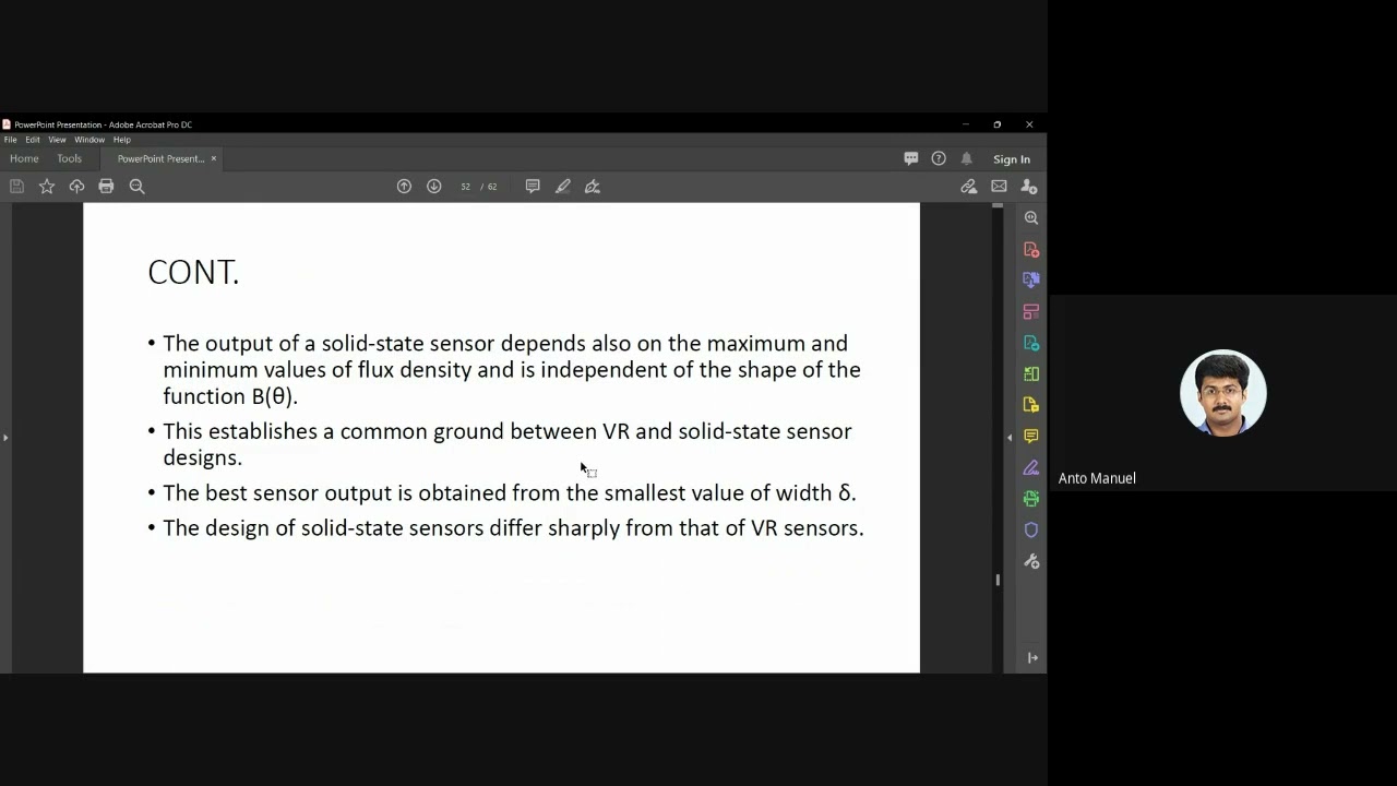 MINOR MRT 281| Solid State Sensor| Noise