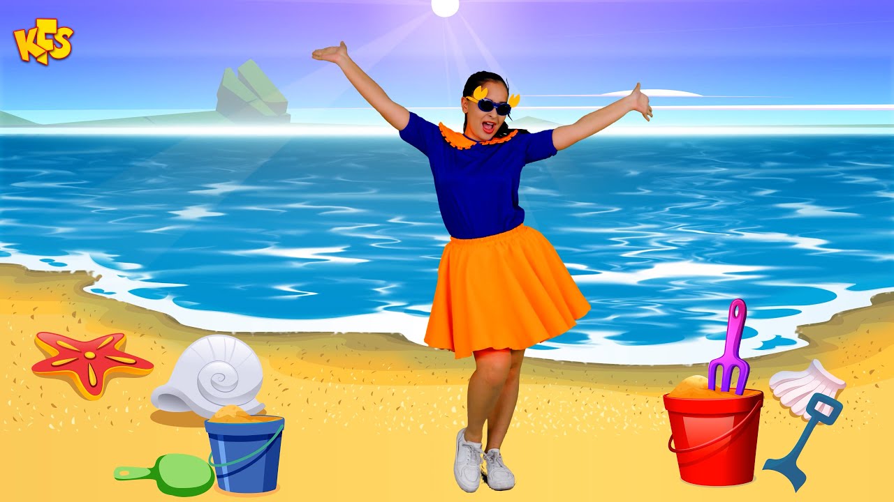 Let's Go To The Beach Song + MORE | Kids Funny Songs - YouTube