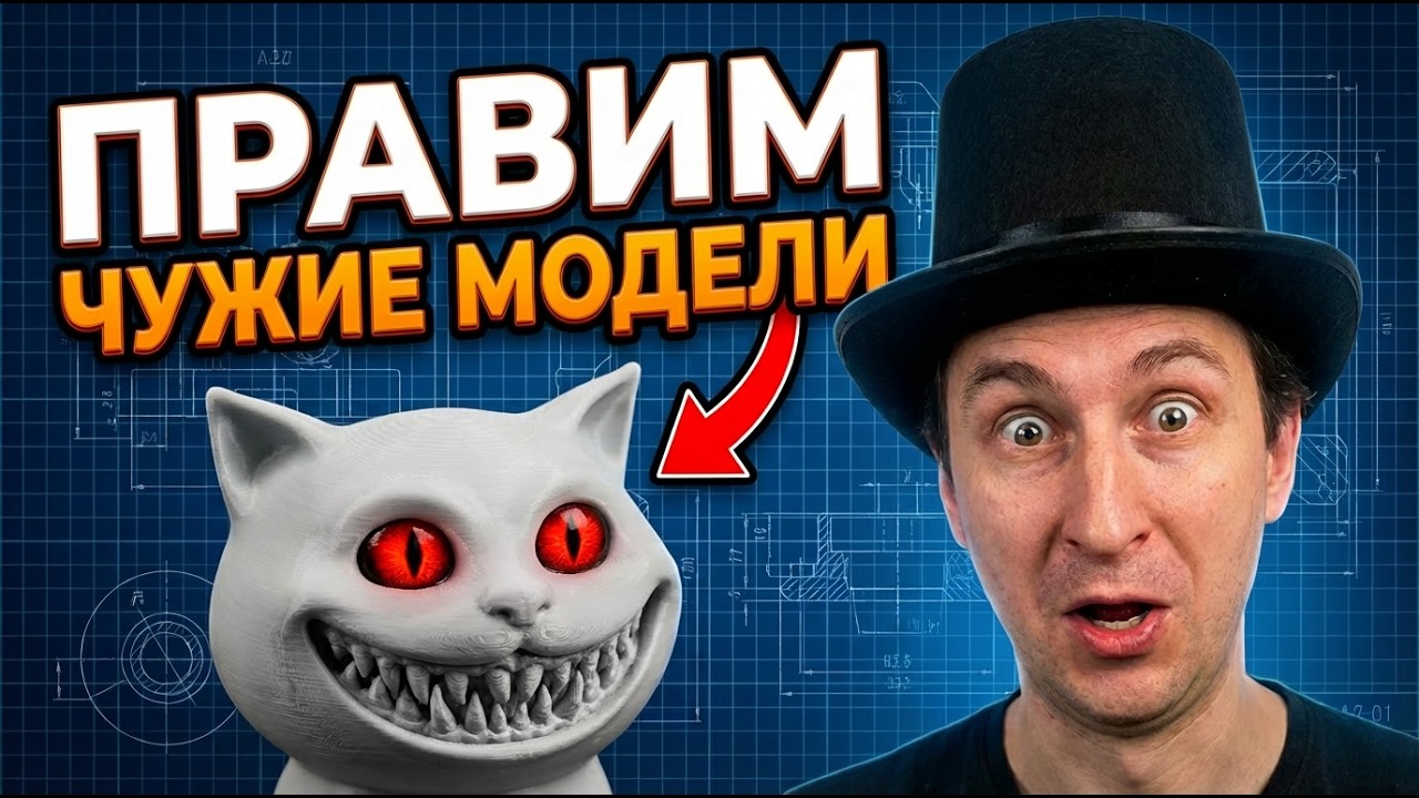 Как редактировать готовые 3D модели в Fusion 360