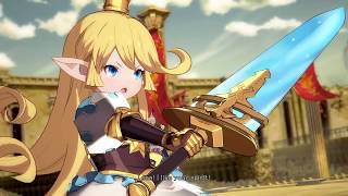 VIDEO GAME BREAKDOWN | Granblue Fantasy Versus Beta | Charlotta Gameplay + Lobby Tease screenshot 3