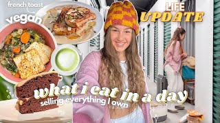 VLOG what I eat in a day | selling everything & making my dreams come true! by Julia Ayers 14,550 views 5 months ago 21 minutes