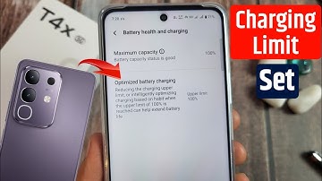 vivo t4x battery charging limit kaise set kare | how to set battery charging limit in vivo t4x 5g