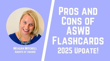 ASWB Exam Flashcards - Pros, Cons, and Tips - Social Work Shorts - LMSW, LSW, LCSW - 2025 Update!