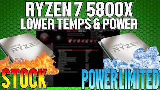 Lower Temps and Power On Your Ryzen 7 5800X CPU Without Losing Gaming Performance