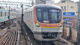 東京メトロ副都心線17000系17183F各駅停車渋谷行き武蔵小杉駅到着(2023/9/15)