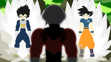 "Goku and Vegeta vs Jiren" (Stick Nodes)