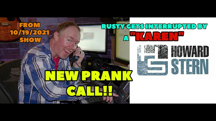 Howard Stern Show: (10/19/2021) Rusty's Call Gets ...