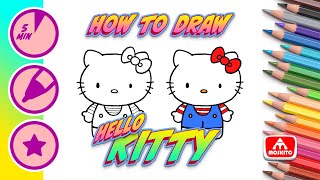 How To Draw – HELLO KITTY – Easy Tutorial
