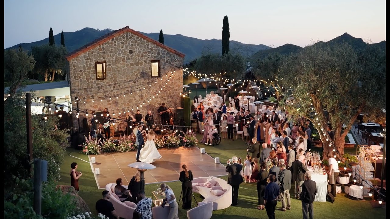 Cielo Farms Malibu. Vera and Yousef. Wedding Instagram Trailer. Best