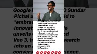 🔍 Google’s New AI Is Changing Everything! 🤖 | Gemini 2.5 & Veo 3 Explained #GoogleIO2025 #shorts