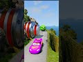 Lightning McQueen vs Hydraulic Crush - BeamNG.drive