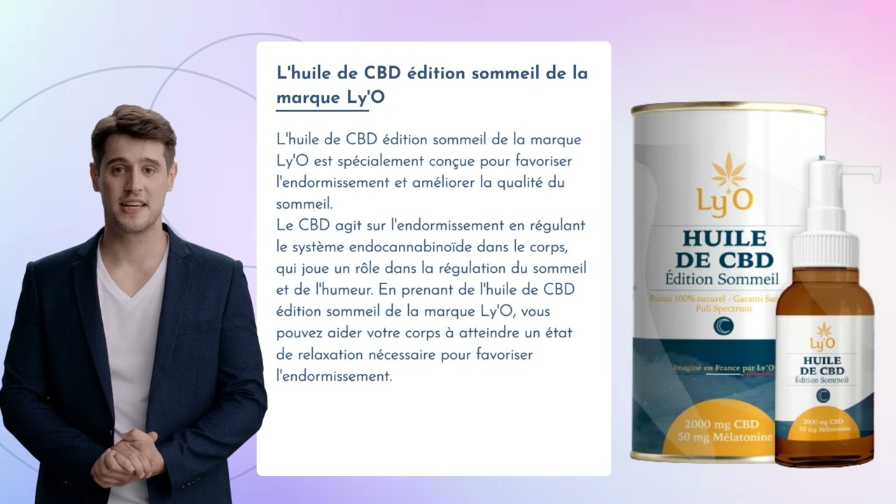Comment agit le CBD sur l'endormissement