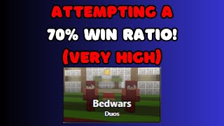 Bloxd.io bedwars commentary ep20. Grinding a 70% win ratio!