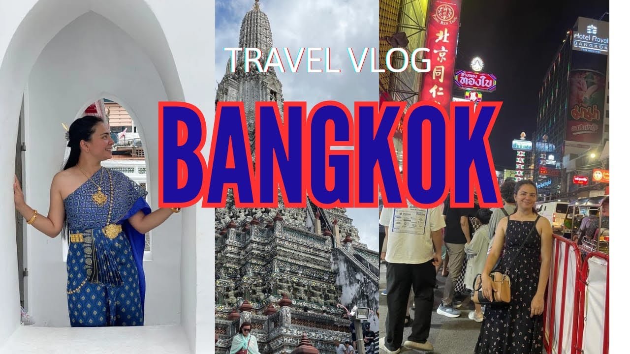 Bangkok Travel Vlog 🇹🇭 | Watarun Temples, Wholesale market & IconSiam | Family Trip to Thailand